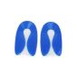 Footful 1 pair U-Shape Gel Silicone Anti Shock Pad Insole Orthopedic Support Talon - EU 36-39 (Health and Beauty)
