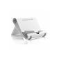 deleyCON Universal Tablet Stand - adjustable angle for iPad / Galaxy Tab etc - with & without usable Case (Electronics)