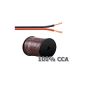 20m speaker cable 2 x 2.5 mm² red / black (Electronics)