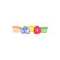 Nûby ID91161A Pick Nick snack cups, bowls with lid, 6-pack (Baby Product)