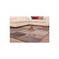 Lalee Carpet Contemporary 347162833 139, 60 x 110 cm Silver (Kitchen)