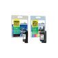 2x Compatible Ink Cartridges for HP Officejet R65 - Black + Tri-Colour-45ml High Capacity (Office Supplies)