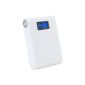 McGrey 10000mAh Power Bank White (Mobile Phone Battery with LCD display, external battery, USB charger, overcharge and overheat protection, for mobile phones, smartphones, tablets, e-readers, PDAs, navigation systems, MP3 players, iPod, iPhone, iPad, Samsung, HTC, Nokia) (Electronics)