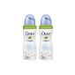 Dove deodorant spray compressed woman Original 100ml - 2 Pack (Health and Beauty)