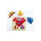 Origami - United Assorted colors - Double-sided - 15 x 15 cm - 20 sheets - Daiyo Shiko