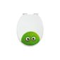 Seat toilet seat decoration Monster Bobby with Soft-close convenience and Fast Fix 40275 0 (tool)