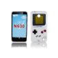 Nokia Lumia 630 TPU Silicone GAMEBOY Retrodesign protection Handyhülle Case Case Case Bumper thematys® (Electronics)