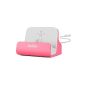 Belkin F8J045BT Dock for iPhone 5, iPhone 5S, iPhone 5C, iPod Touch 5G, iPod nano 7G, Rose with Lightning connector (Wireless Phone Accessory)