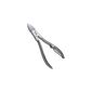 Nail Clipper with case 10,5 cm - stainless steel - steel -