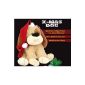 singing and moving Christmas dog 32cm tall, battery operated (Toys)