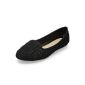 MQ23 Ladies elegant shoes - Moccasins with Deco - stones 188-17 (Textiles)