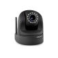 [New P2P Technology] Foscam FI9826P HD IP camera, 3 times optical zoom WiFi WLAN two-way audio with built-in plug and play microphone, motion detection, email alarm, free DDNS, support SD card, (1.3 megapixel, wireless, 1280 x 960 pixels), Black (Electronics)