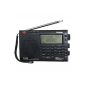 AGM TECSUN PL660 World Receiver Digital Radio Receiver Radio Receiver World Band Receiver Shortwave AM / FM / MW / LW / SSB - Black Shipping from Germany (Electronics)