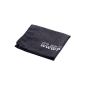 PEARL extra absorbent microfiber towel 80 x 40 cm, black (household goods)