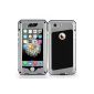 Aursen® splashproof iPhone 6 (4.7 INCH) Cases Metal Case Aviation Aluminum Bumper Plus silicone seal with fingerprint recognition Silver (Electronics)