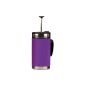 Planetary Design - Desk Press - French press coffee maker isolated, for 4 to 5 cups - 20oz / 0,59l - purple