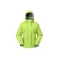 COX SWAIN Ladies 2-layer outdoor 2 in 1 functional jacket Pure blk zipper - 5.000mm water column (Sports Apparel)