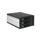 Sharkoon SATA QuickPort Intern 3-bay enclosure for storage drives (8.9 cm (3.5 inches), 300 MBps) (Accessories)