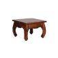 Wohnling WL1.221 opium coffee table made of solid sheesham 60 x 60 cm (Kitchen)