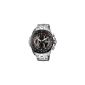 Casio - EF-558d-1AVEF - Men Watch - Quartz - Analogue - Lighting-Timer - Stainless Steel Silver Bracelet (Watch)