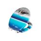 Cornat KSDSC534 Snail Blue toilet seat lowering decor (tool)