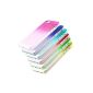 Vandot 6 X Ultra Thin Fine Accessories Smartphone Apple iPhone 5 5S Colorful TPU Silicone Hybrid Hard Matte PC Hard Case Raindrop Hard Back Cover Case Bumper Cover Wallet Case Cover Mobile Phone Protector Cover Shell Protection Portable Universal Phone Skin - A Variety of Colors (Devices electronic)