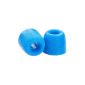 Comply memory foam T-400 replacement headphones earplugs blue Medium 3 pair of insulation (Electronics)