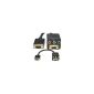 CABLING® VGA Adapter Male to Female VGA and 3 RCA YUV (Electronics)