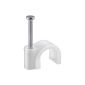 Cable Clamp, white Diameter 4.0 mm - 1000 pieces (Electronics)