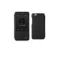 ROCK Huawei Honor 4X Carrying Case QuickView Flip Case Cover Window accessories for Huawei Honor 4X Smartphone - Black (Electronics)