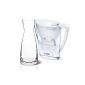 BWT table water filter 2.7 liters, white incl. Glass carafe (household goods)