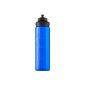 Sigg Water Bottle Viva 3 Stage, Blue Transparent, 0.75 Liter, 8495.6 (equipment)