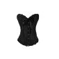Gothic lace lingerie Overbust Satin Corset corset sizes (Textiles)