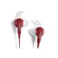 Bose ® sound True ® in-ear earphones with microphone and remote control incl. Carrying case (2x 3.5 mm jack, 167.6 cm) cranberry (Electronics)
