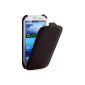 Goodstyle Slimcase exclusive case for Samsung Galaxy S3 i9300 Smartphone hinged in black (Electronics)