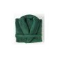 Linens Limited Bathrobe, Egyptian cotton, green, L