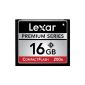 Lexar 200X Premium CompactFlash 16GB Memory Card (Electronics)