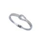 Yazilind plated bracelet silver bracelet with bracelet crystal jewelry Diameter: 2.2in?  (Jewelry)