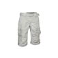 98-86 Short Bermuda pants with belt (Textiles)