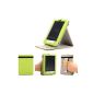 Mulbess - For eReader eBook Kobo Glo / Glo HD Stand Leather Case Cover Case - Hard Case Case Case Sleeve Cover with Stand Function + Elastic Hand Strap Color Green (Electronics)