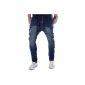Urban Surface by Authentic Style Jogg Jeans Destroyed Look Drop Crotch Sweat pants W29-W38 L32-L34 (Textiles)