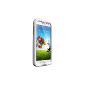 Lifeproof waterproof shell and shock-ENG White Galaxy S4 (Wireless Phone Accessory)
