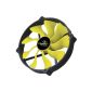 Akasa Viper R PWM case fans (140mm) black / yellow (optional)