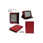Red Case for Sony PRS-T3 - Best Case Case Case Case for Sony E-Book Reader electronic book with sleep mode function and integrated stand for PRS T3 - Red (Electronics)