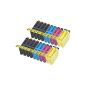 20 x compatible ink cartridges chip aver use in Epson C13T18164010, C13T18064010, 18, 18XL C13T18144010, C13T18134010, C13T18124010, C13T18114010, C13T18044010, C13T18034010,.  poure Epson MUFC Limited Edition, XP-102 XP-202 XP-205 XP-212 XP-215 XP-30, XP-302 XP-305 XP-312 XP-315 XP-402 XP-405, XP-405WH, XP-412 XP-415 S1 Ink and Toner (Electronics)