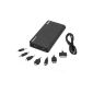 2.1A LED 30000mAh Dual USB External Power Bank Battery Charger Batteries for iPhone iPad mobile phone Tablet Kamara (Black) (Electronics)
