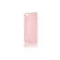Beste4Handys Case Metallic Jelly Cover for iPhone 6 4.7 Case Pink Silicone 1MCAMA