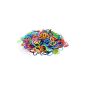 Loom Bandz - Rainbow Colours - Colourful Assortment 600 25 Count & Clips (Personal Computers)