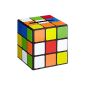 Great, bright color, good quality plastic cube