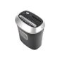 Olympia PS 45 CCD shredder Particle cut 4 x 35 mm, paper capacity (80 g / m²), 10 sheets for CDs, DVDs and credit cards, silver / black (Office supplies & stationery)